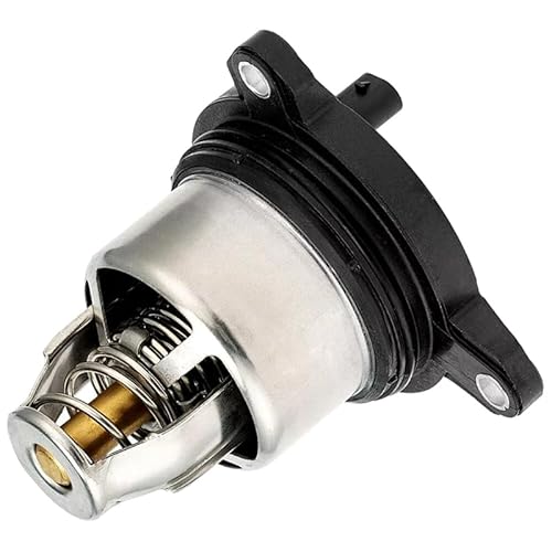 Auto-Thermostat Auto-Kühlmittelthermostat/Passend for Audi S4 S5 Q7 Porsche Macan EA839 2.9 3.0 TFSI PAC121115 06M121115G 9A712111510 Thermostat mit Gehäuse und Dichtung von ZIxmix