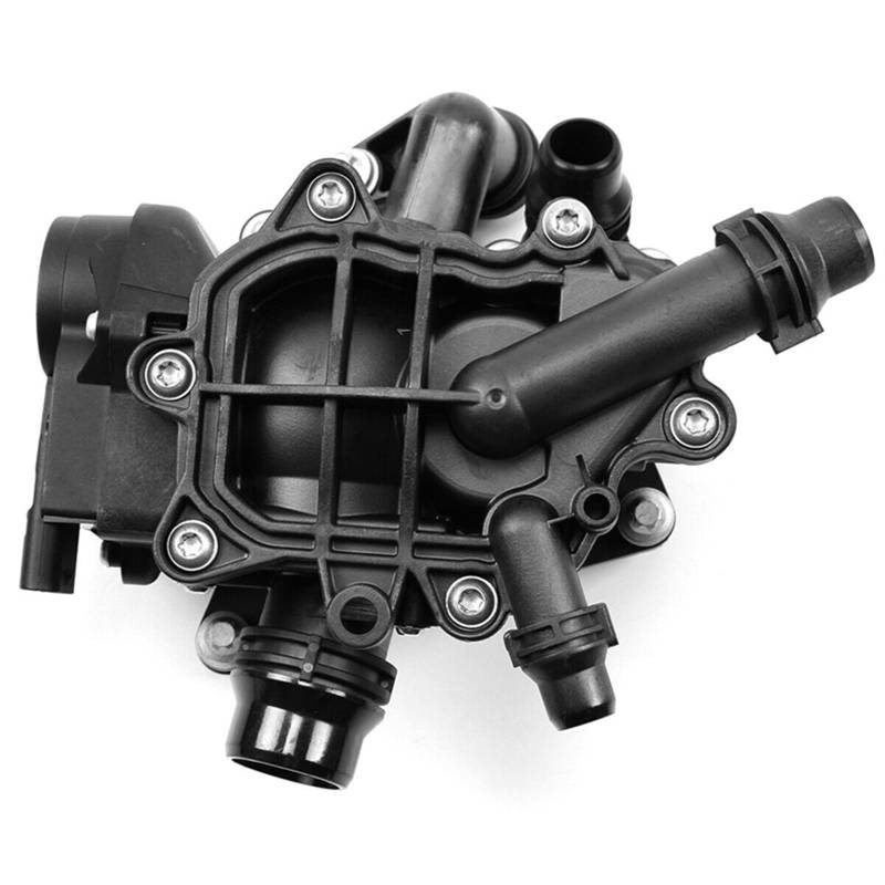 Auto-Thermostat Auto Motor Thermostat Gehäuse/Fit for BMW X1 330I 430I 530I 520I 2,0 L Wärme Management Modul 11537644811 zubehör Thermostat mit Gehäuse und Dichtung von ZIxmix