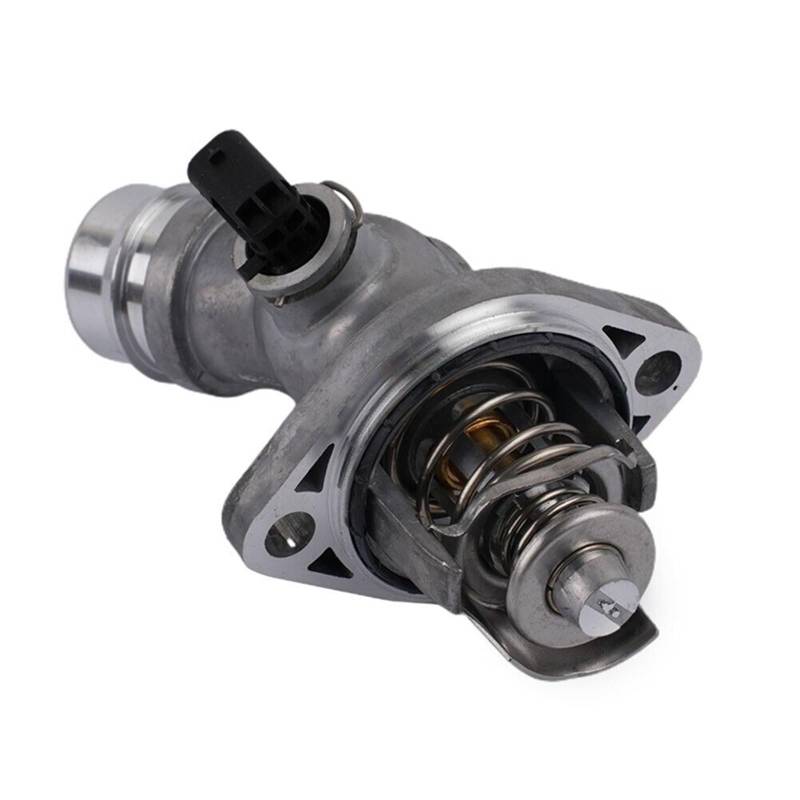 Auto-Thermostat Auto-Thermostatgehäuse-Zubehörteile/Passend for Hyundai Elantra Kona Veloster 2.0L Kia Soul 25500-2E085 255002E085 Thermostat mit Gehäuse und Dichtung von ZIxmix