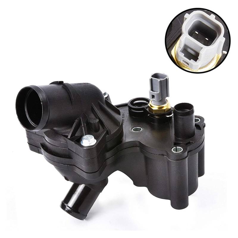 Auto-Thermostat Auto-Thermostatgehäuse mit Sensor 902-860X / passend for Ford Explorer Mountaineer 4.0L 2002-2010 2L2Z8592BA 2L2Z8592AA Thermostat mit Gehäuse und Dichtung von ZIxmix