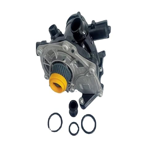 Auto-Thermostat Auto-Wasserpumpen-Thermostatgehäuse-Baugruppe 06L121111H 06L121111J 06L121011D / Passend for VW GOLF Passat Tiguan AUDI A3/A4/A5/A6/A7/Q3/Q5 Thermostat mit Gehäuse und Dichtung von ZIxmix