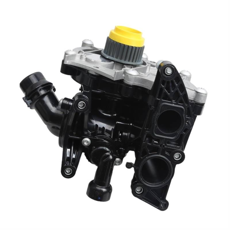 Auto-Thermostat Automotor-Wasserpumpen-Thermostatbaugruppe 53807501000 EA888 MK3 1,8 T/2,0 T/Fit for VW KÄFER Jetta IV Passat CC Audi Q5 Thermostat mit Gehäuse und Dichtung von ZIxmix