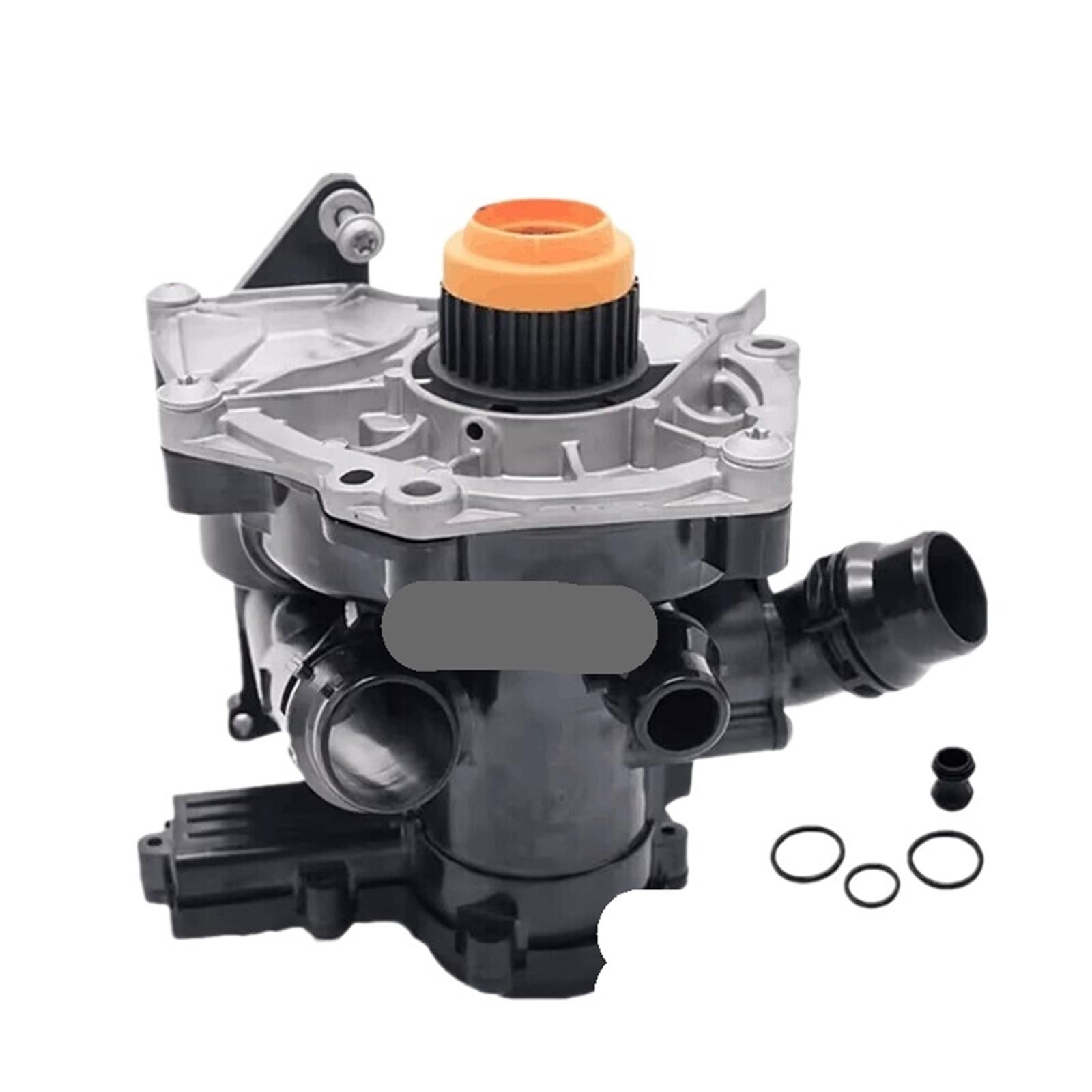 Auto-Thermostat EA888 elektronische Wasserpumpen-Thermostatbaugruppe OEM 06K121600C 06L121600B 06L121600D 06L121111H / Passend for VW Audi A4 A5 A6 A7 Thermostat mit Gehäuse und Dichtung(Black) von ZIxmix