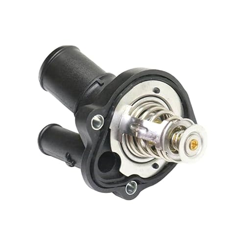 Auto-Thermostat Motorkühlmittel-Thermostatgehäuse-Baugruppe/passend for Ford Ranger Focus Escape Pickup L35715170B L37M15170 Thermostat mit Gehäuse und Dichtung von ZIxmix