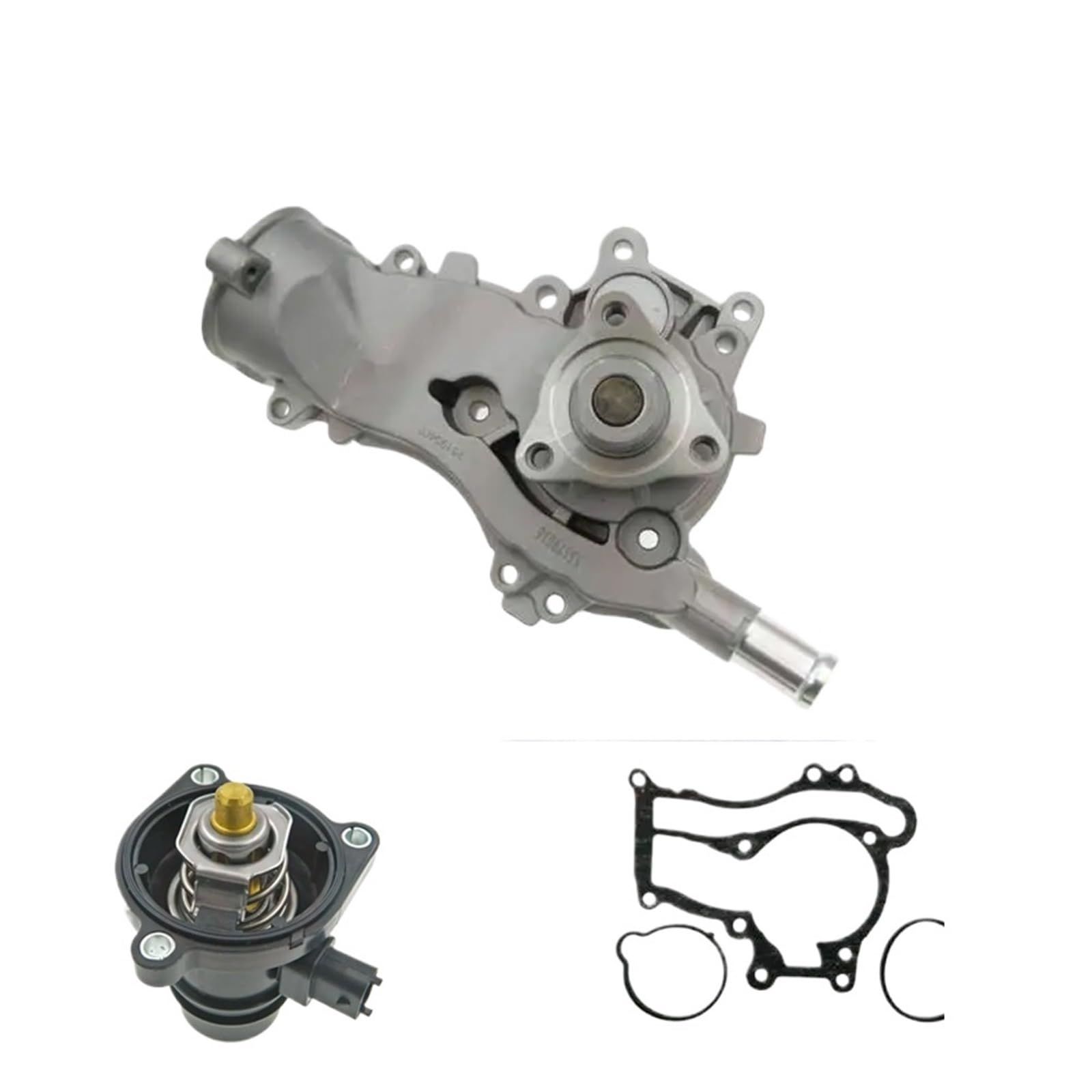 Auto-Thermostat Motorwasserpumpe und Kühlmittelthermostat 55579016 55593033 55561629 / Passend for Vauxhall Opel Adam Corsa DE Astra J Chevrolet Cruze Aveo Thermostat mit Gehäuse und Dichtung(SET) von ZIxmix