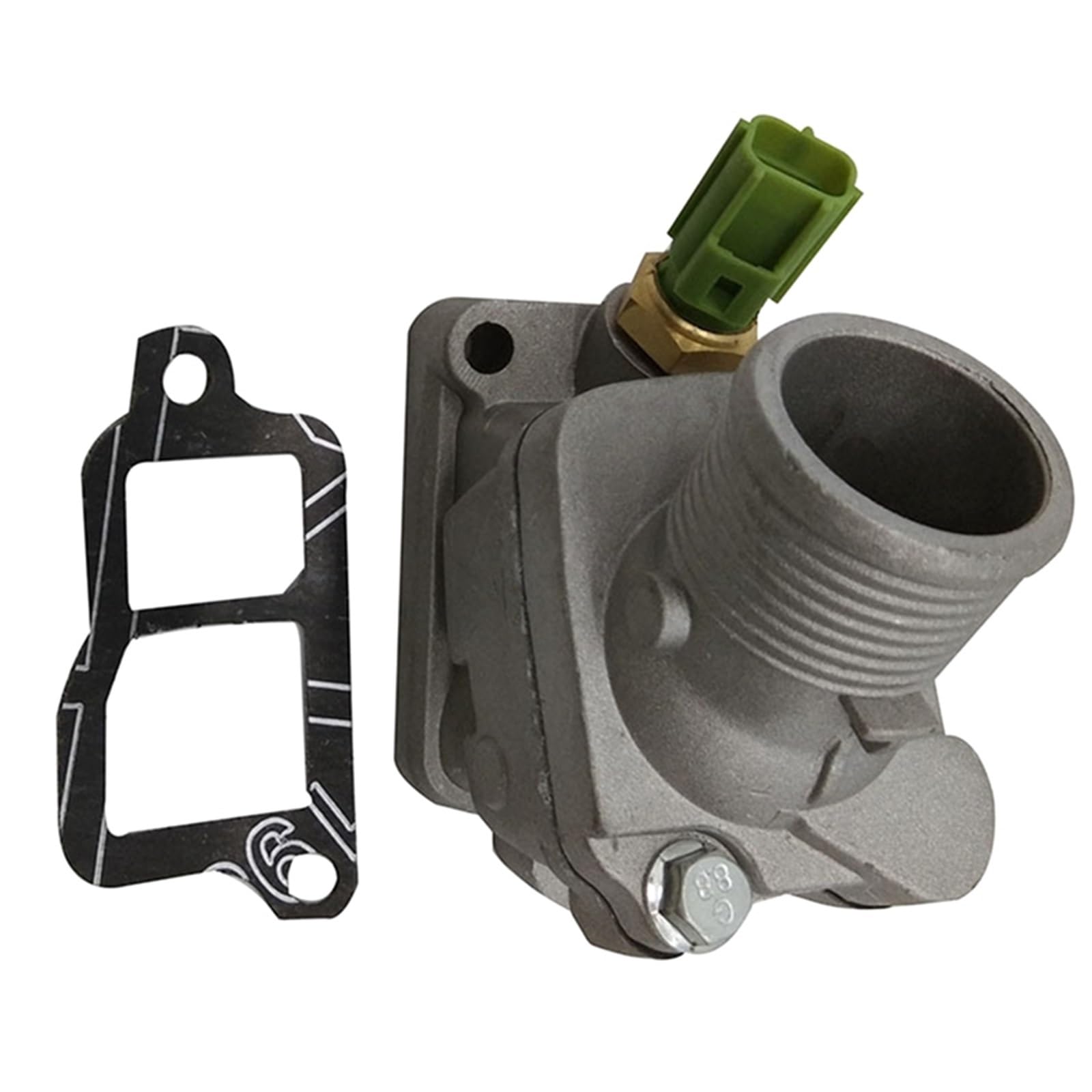 Auto-Thermostat Thermostatgehäuse Autothermostat 31293699 / Passend for Volvo C30 C70 S40 S60 S80 V50 V70 XC60 Thermostat mit Gehäuse und Dichtung von ZIxmix