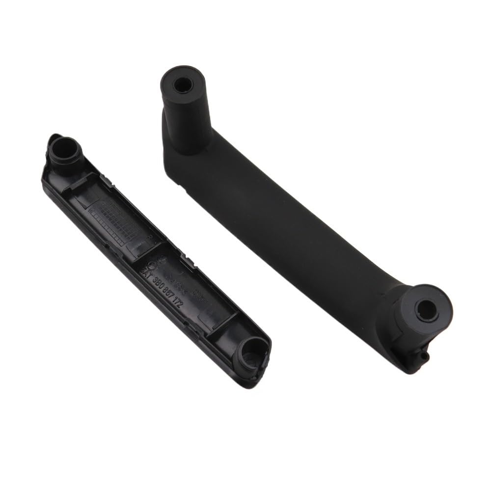 Autoinnenraum vorne rechts Tür schwarz Pull Haltegriff mit Zierabdeckung/Fit for VW Passat B5 1998-2005 3B0867172 3B0867180A Innenraum Türgriff innen passend von ZIxmix