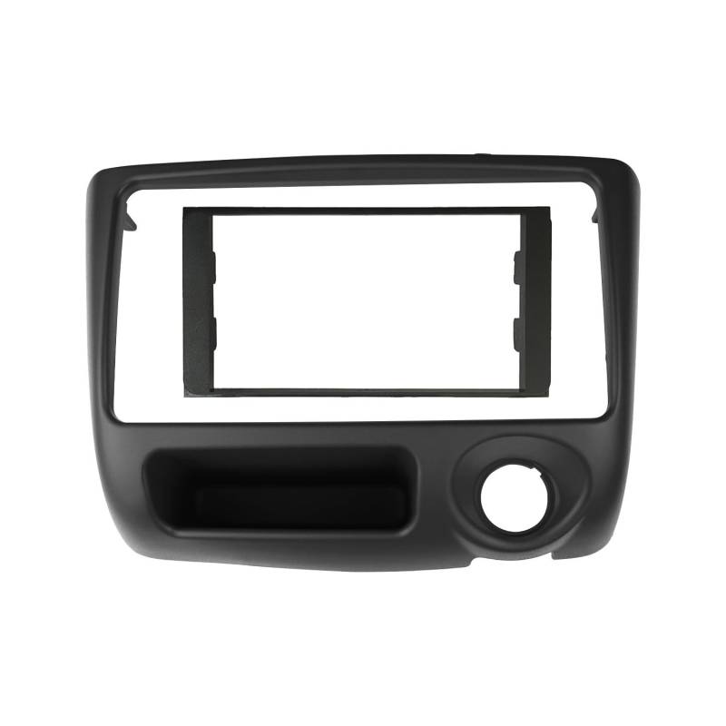 Doppelter 2-Din-Autoradio-Rahmen/Passend for Toyota Vitz Armaturenbrett-Kit, Stereo-GPS-DVD-Player, Einbauverkleidung, Radioblende Autoradio Radioblende Doppel,Autoradio-Rahmen(178x100) von ZIxmix