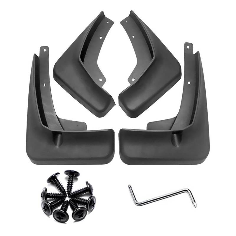 /Fit for Hyundai IONIQ 6 2023 2024 4 Pcs Kotflügel Schlamm Flattert Schutz Vorne Auto Hinten Kotflügel Schmutzfänger Splash Styling auto Zubehör Q3G3 Car fender edge repair tools von ZIxmix