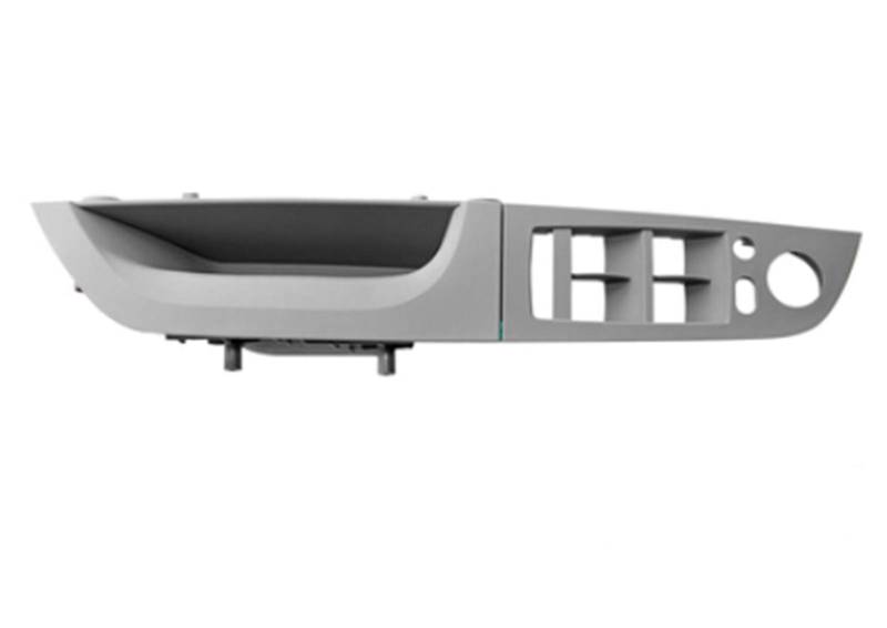 Innentürgriff-Verkleidungssatz/Passend for BM-W E90 E91 3er-Serie 2004-2012 Limousine, Zugverkleidung, Autozubehör Innenraum Türgriff innen passend(Grey) von ZIxmix