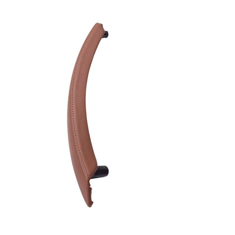 Innentürgriff for Beifahrertür links und rechts, Außenabdeckung aus Leder, passend for BMW X5 X6 E70 E71 E72 2007–2013 Innenraum Türgriff innen passend(Right Sattel Brown) von ZIxmix