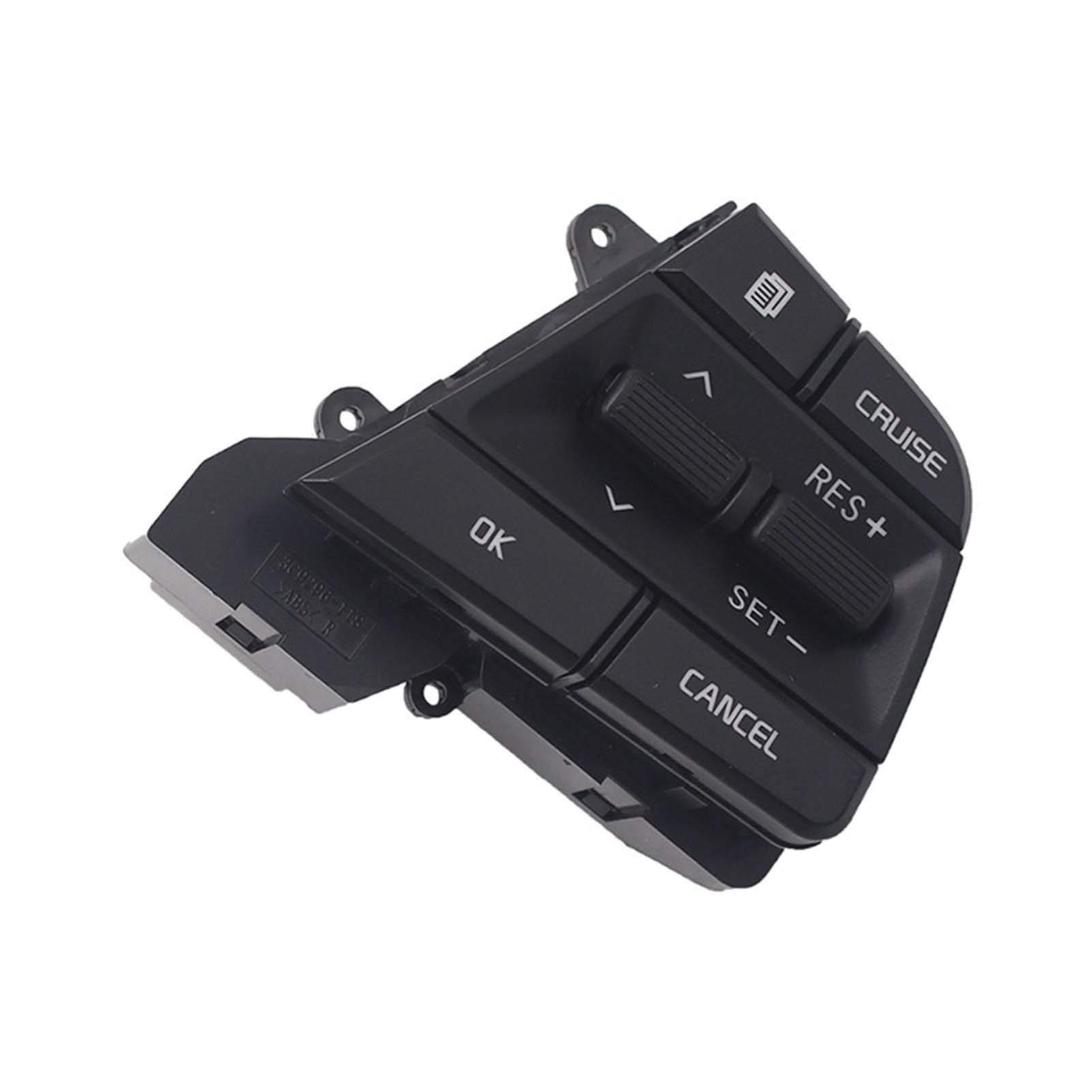 Lenkrad Schalter Kompatibel/Passend for Hyundai Elantra AD 1.6l Auto Bluetooth Telefon Tempomat Lenkrad Tasten Pad Schalter Schwarz von ZIxmix