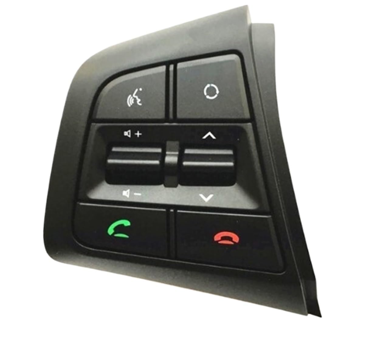 Lenkrad Schalter Kompatibel/Passend for Hyundai Ix25 (Creta) 1.6L 2.0L Lenkrad Tempomat Tasten Fernbedienung Lautstärkeregler Schalter Autozubehör(Bluetooth Left) von ZIxmix