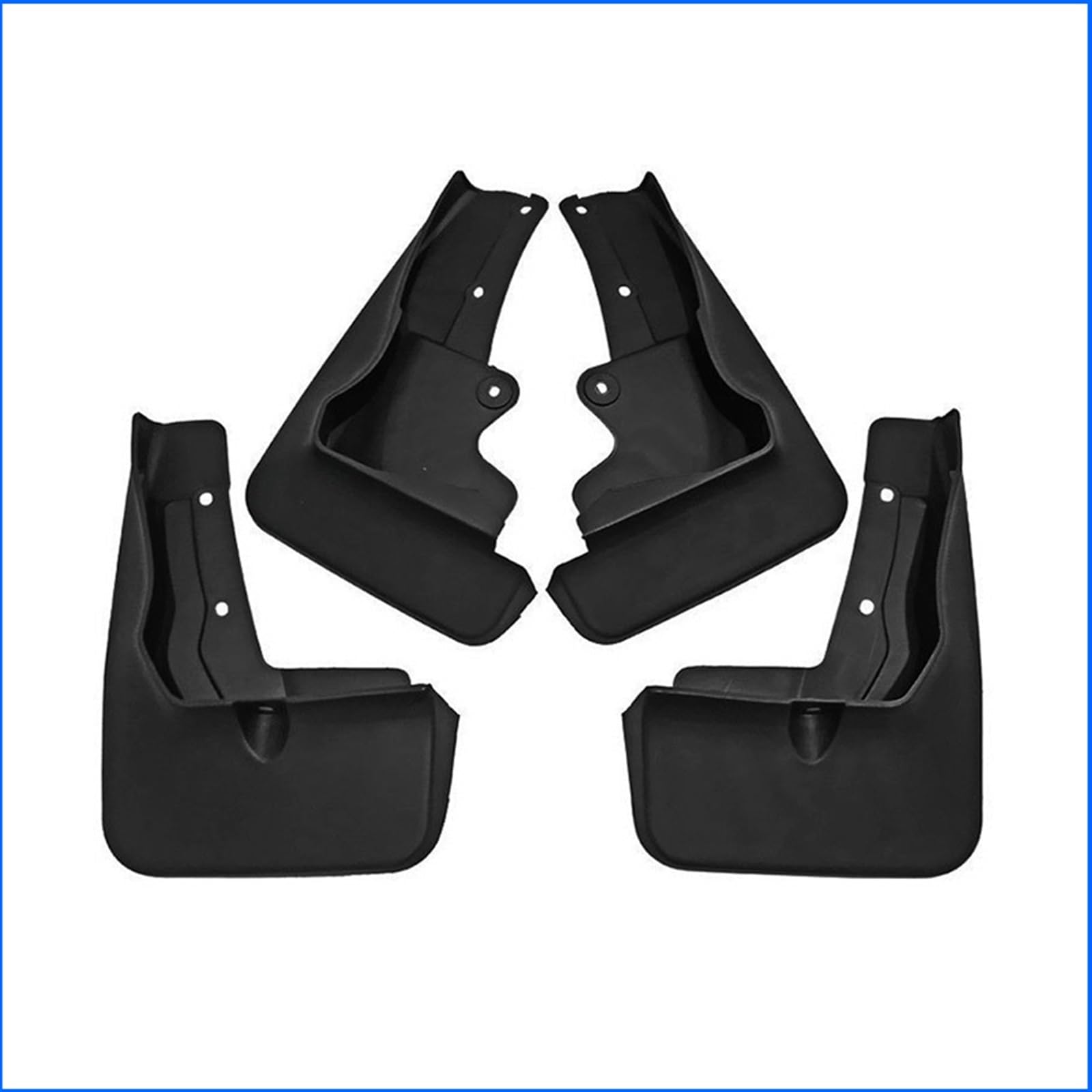 /Passend for Mitsubishi ASX 2020 2021 2022 2023 Kotflügel Schmutzfänger Schutzbleche Spritzschutz Autozubehör vorn hinten 4-tlg Car fender edge repair tools von ZIxmix