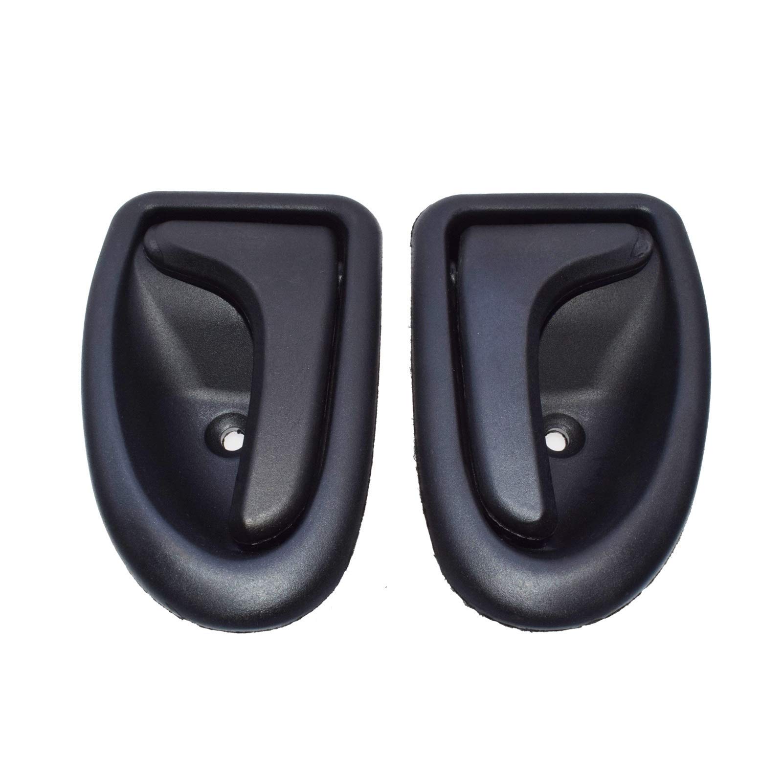 Schwarzer Innentürgriff links/rechts/Passend for Renault Clio 1999 / Passend for Megane ab 98–02 / Passend for Scenic 99–05 Innenraum Türgriff innen passend(Pair) von ZIxmix