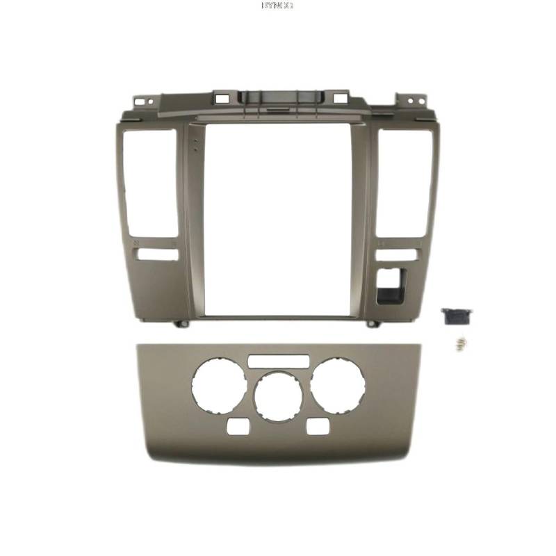 Variable Box 2 Din Autorahmen Fascia Tesla Style Android Radio Audio Armaturenbrett Einbauset 9,7 Zoll/Passend for 2006-2011 Nissan Tiida Autoradio Radioblende Doppel,Autoradio-Rahmen von ZIxmix