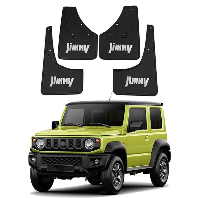 4 Stück Auto Schmutzfänger für Suzuki Jimny 2019-2023 Spritzschutz vorne und hinten Protection Styling ZubehöR von ZJHESXV