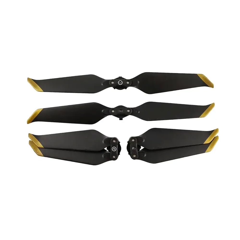 4 -Pack -Pack -Propeller mit niedrigem Rausch -Propellern, die mit 2 Pro -Zoom -Schnellfreisetze Kompatibel mit die Rauschreduzierung kompatibel sind(Golden) von ZJNWTVUH