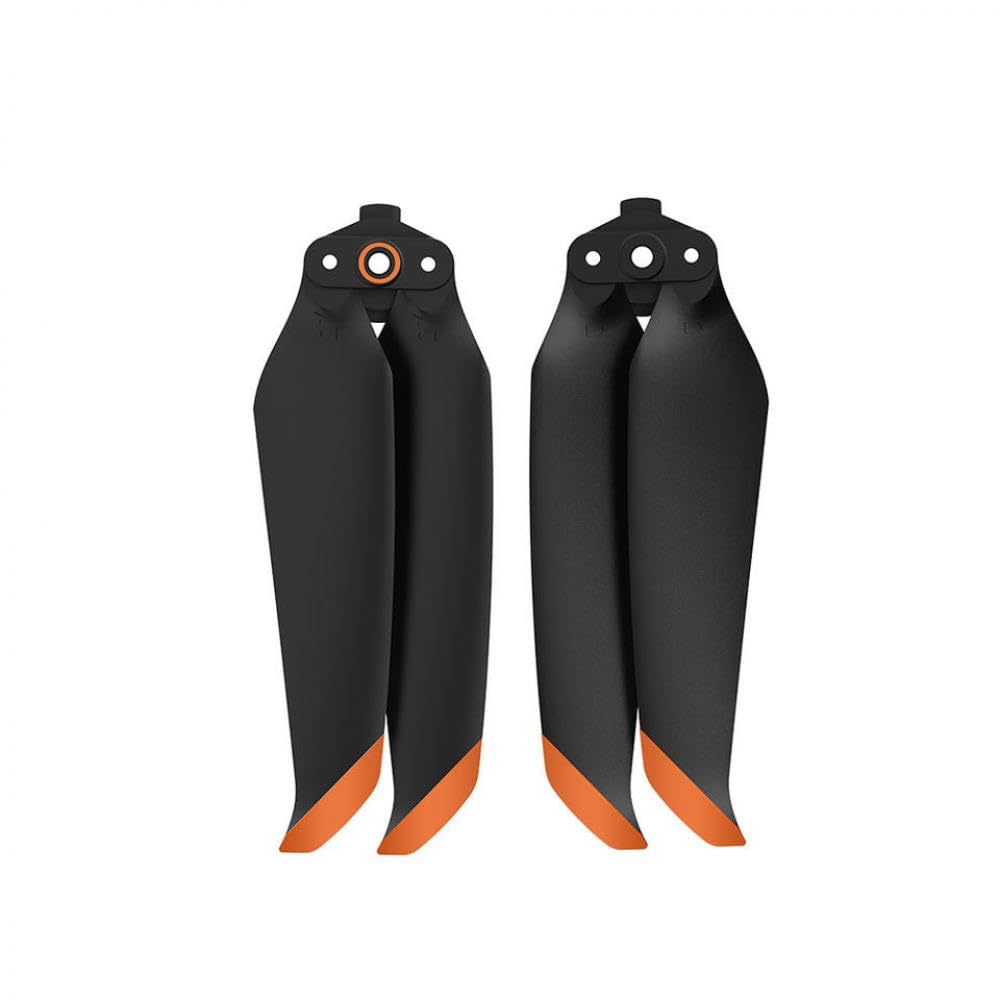 Geräuscharme Drohnenpropeller Kompatibel mit kompatible Air 2S, faltbares Propellerzubehör Kompatibel mit Air 2 und Air 2S, 1/2 Paar 7238F(1 pairs orange) von ZJNWTVUH