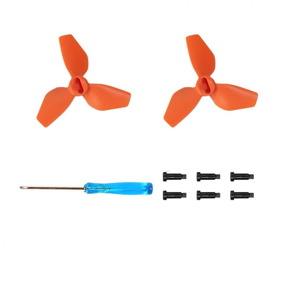 Leichte Ersatzpropeller Kompatibel mit NEO -kompatible Flügellüfterzubehör 1/2 Paare(1 Pair Orange) von ZJNWTVUH