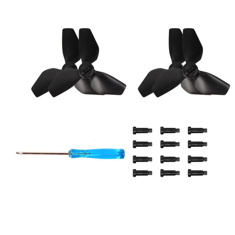 Leichte Ersatzpropeller Kompatibel mit NEO -kompatible Flügellüfterzubehör 1/2 Paare(2 Pair Black) von ZJNWTVUH