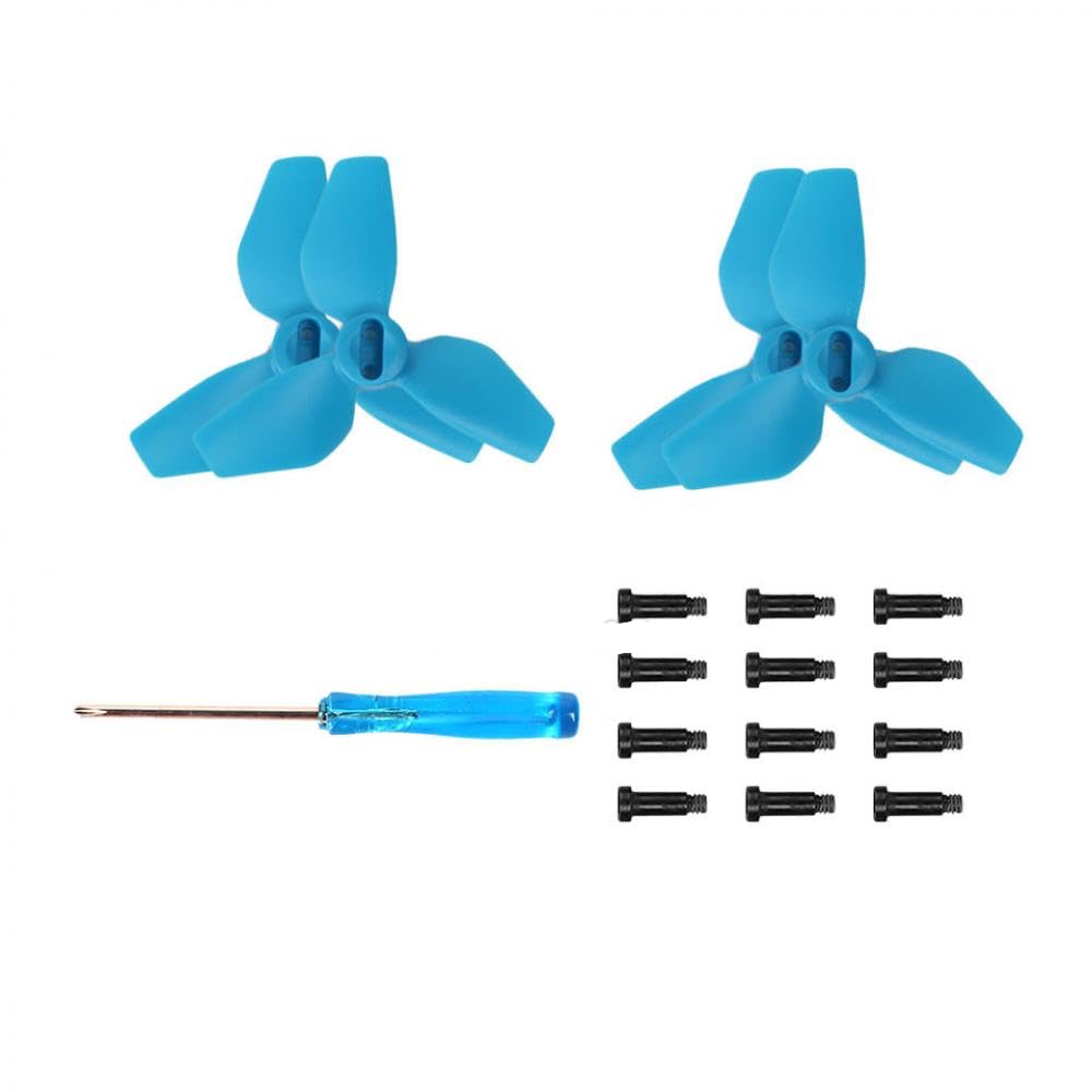 Leichte Ersatzpropeller Kompatibel mit NEO -kompatible Flügellüfterzubehör 1/2 Paare(2 Pair Blue) von ZJNWTVUH