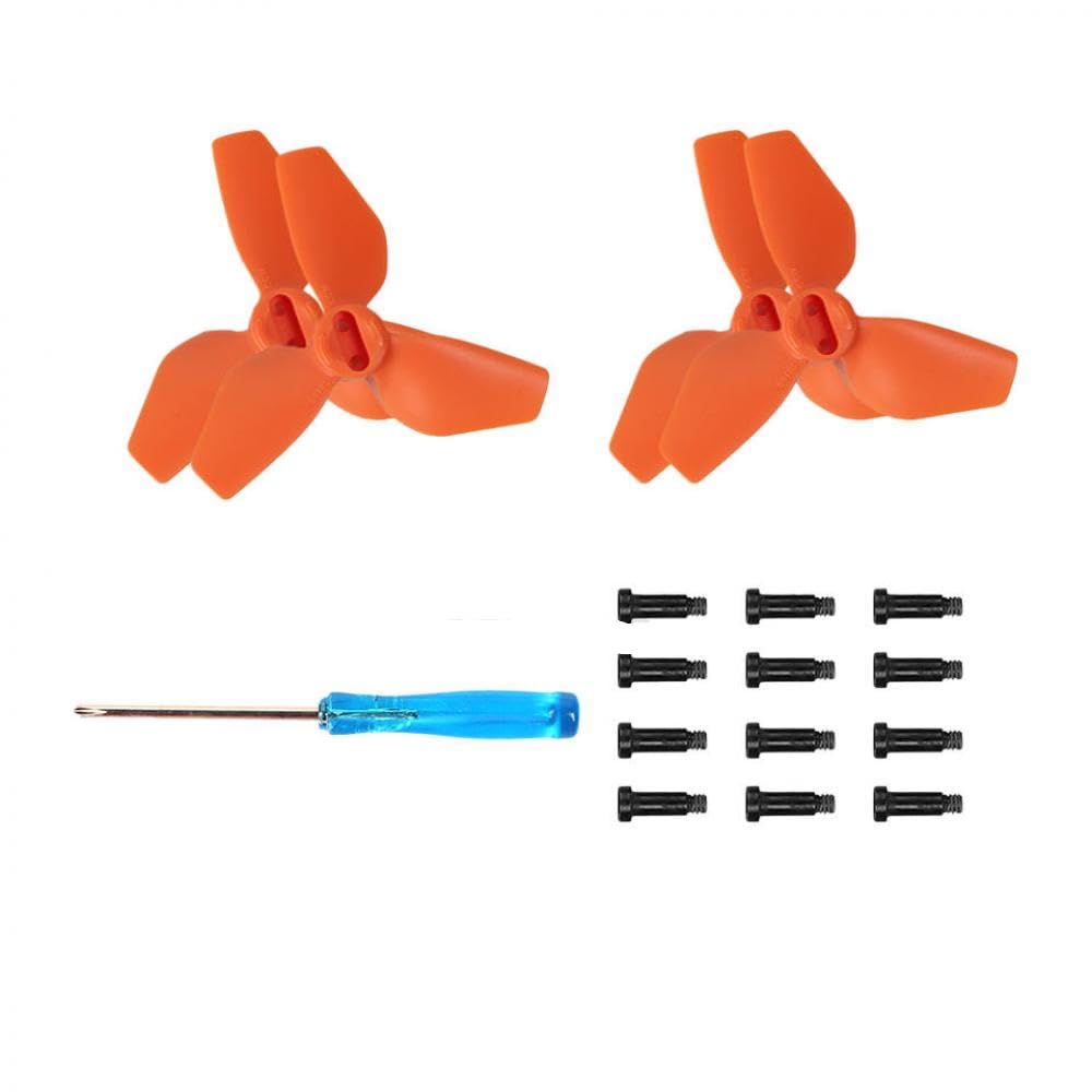 Leichte Ersatzpropeller Kompatibel mit NEO -kompatible Flügellüfterzubehör 1/2 Paare(2 Pair Orange) von ZJNWTVUH