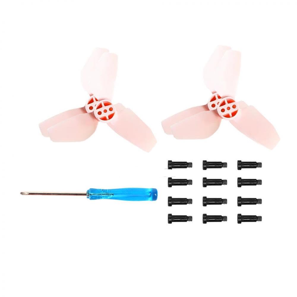 Leichte Ersatzpropeller Kompatibel mit NEO -kompatible Flügellüfterzubehör 1/2 Paare(2 Pair pink) von ZJNWTVUH