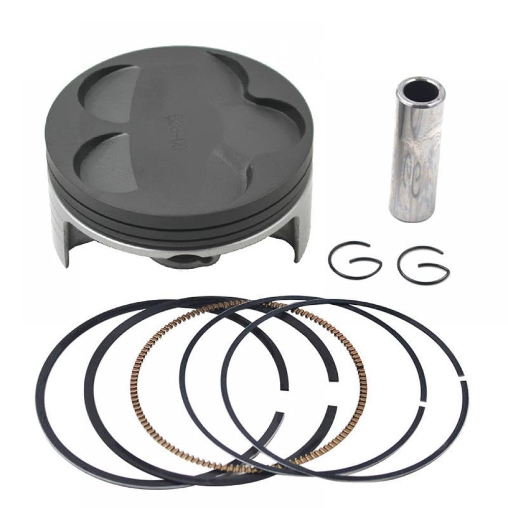 Motorrad-Kolbenringe-Set, 77 mm, 78 mm, kompatibel mit YZ250F WR250F-Modellen 2003–2004, 5NL-11631-10-00(77.25mm Piston Kit) von ZJNWTVUH