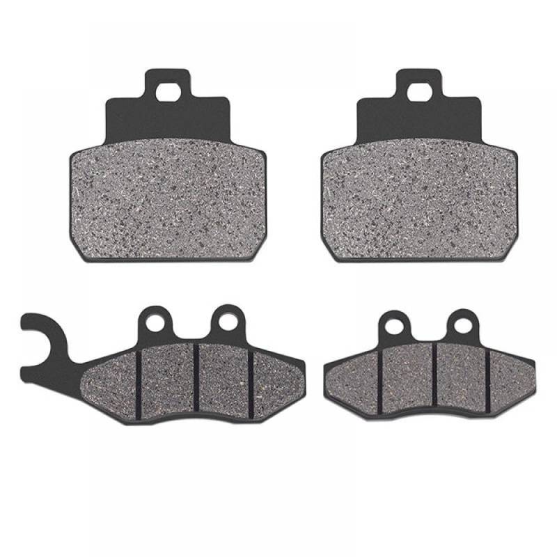 Organische Metall-Bremsbeläge vorne und hinten, kompatibel mit X9 X8 125 2004–2006 Ie 150 Street 2007 250 Ie 2005–2007(Front and Rear) von ZJNWTVUH