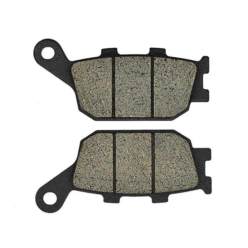 XCMT Ersatzbremsbeläge FZ6 600 XJ6 Diversion 600, kompatibel mit 2-Kolben-Bremssattel 04–07 13–15(1 Pair Rear) von ZJNWTVUH