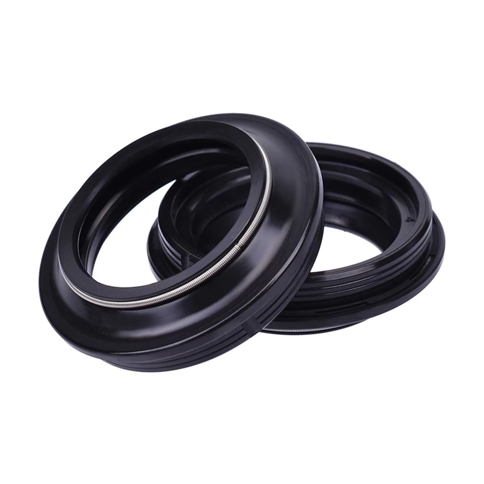 ZJPJMXNN 33X45X8/10,5 Motorrad Stoßdämpfer Vorne Gabel Dämpfer Öl Dichtung Staub Abdeckung for YZF R125 R15 XV250 125 BW TW 200(2pcs Dust Seal) von ZJPJMXNN