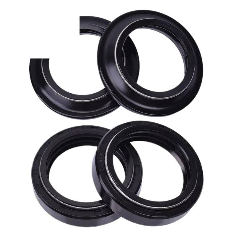 ZJPJMXNN 33x45x8/10,5 33 45 8 10,5 Motorrad Öl Dichtung Staub Abdeckung for TW200 YZF-R125 XV250 Cygnus 125(2pcs Seal 2pc Cover) von ZJPJMXNN