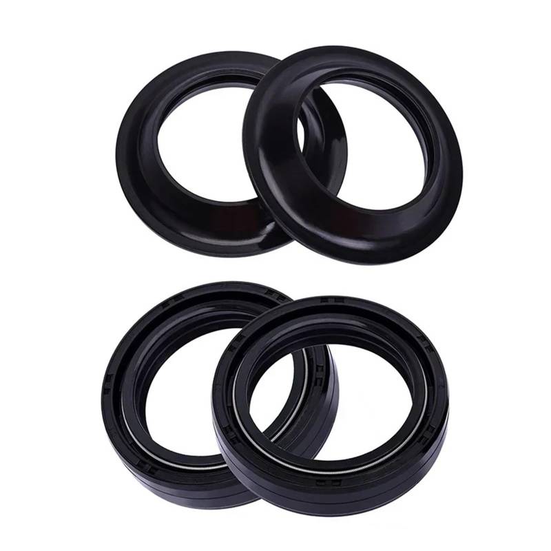 ZJPJMXNN 35 * 48 * 11 Motorrad Teile 35x48x11 Gabel Öl Dichtung 35 48 Staub Abdeckung for FXRT/S/D 1340 Sport Glide 1985-1987(2pcs Seal 2pcs Cover) von ZJPJMXNN