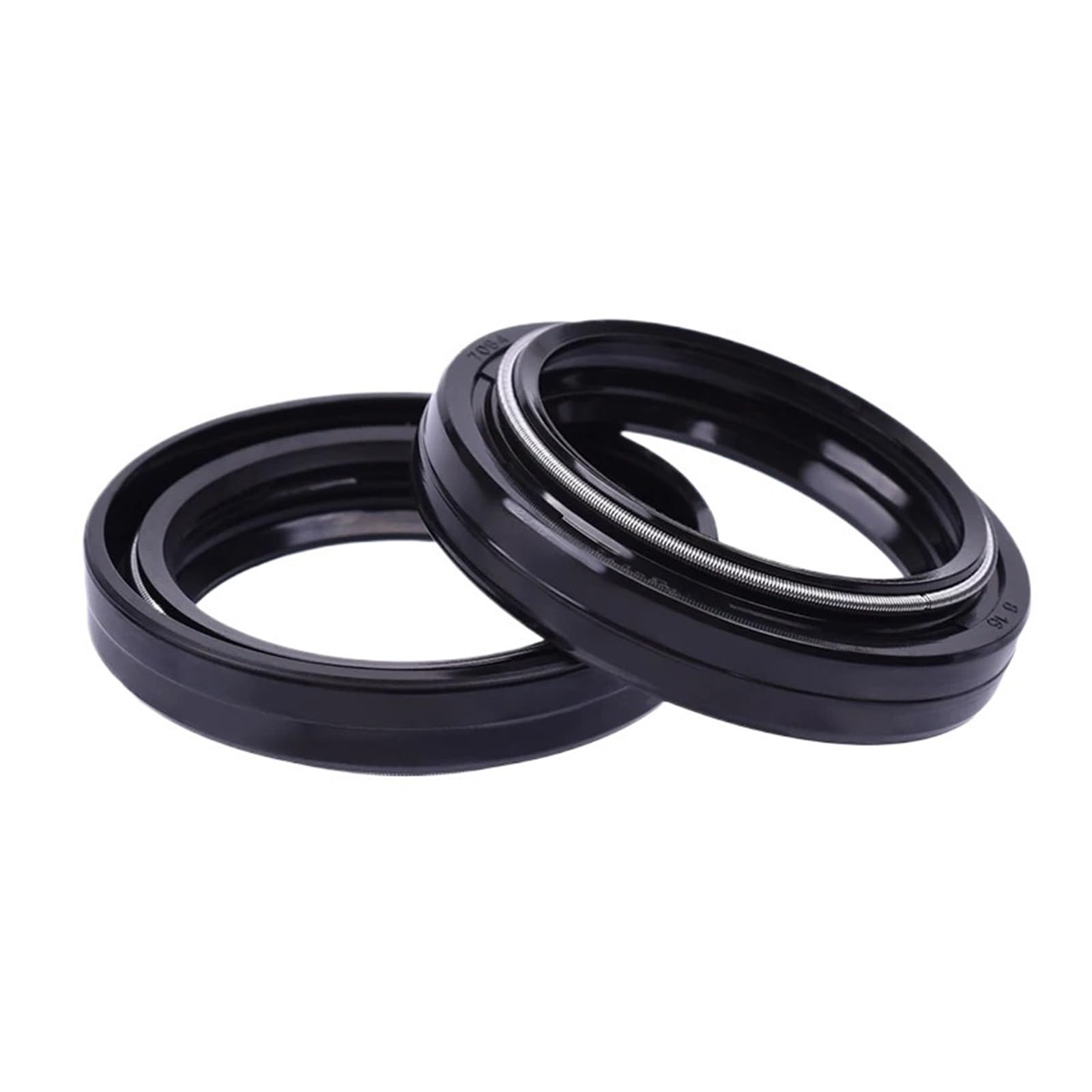 ZJPJMXNN 37X49X8/10 37x49 Motorrad Schock Gabel Öl Dichtung Staub Dichtung for Motorrad Zubehör 37 * 49 * 8/10(Oil Seal) von ZJPJMXNN