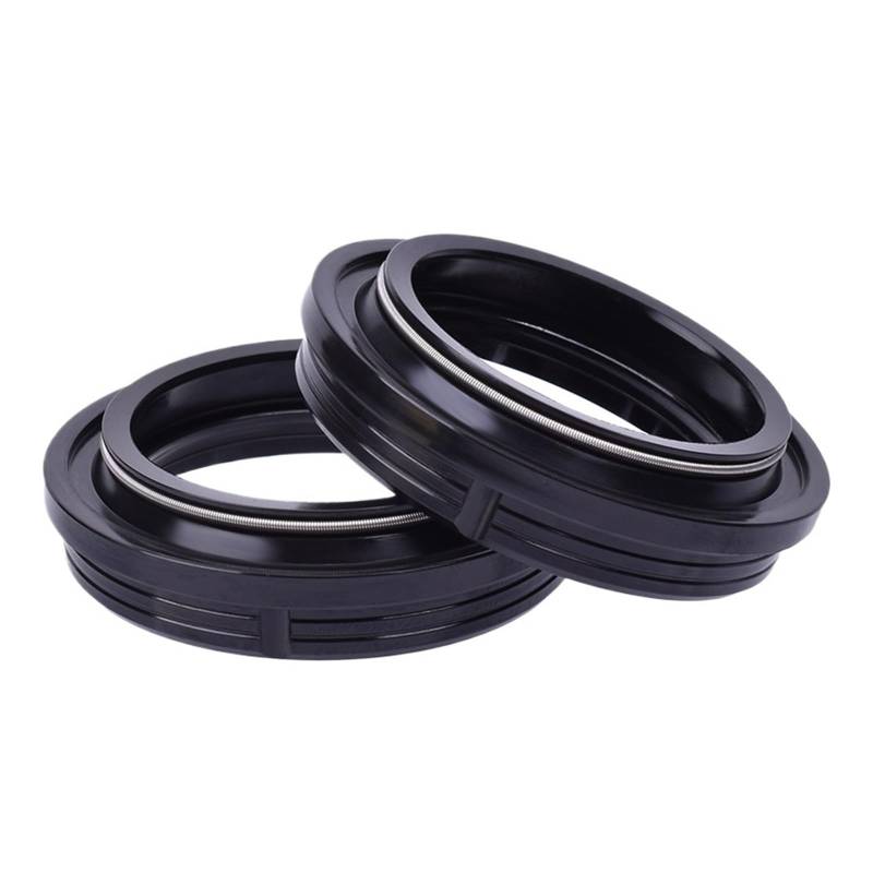 ZJPJMXNN 37x49x11 37 49 11 Nitrilkautschuk Motor Vorderer Stoßdämpfer Gabelöldichtung und 37x49 Staubschutzlippe 37 * 49 * 11(2pcs Oil Seal) von ZJPJMXNN