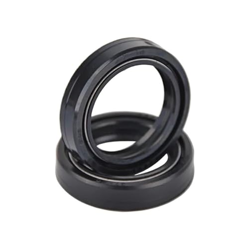 ZJPJMXNN 37x50x11 / 37X50 Motorrad-Vorderradgabel-Dämpferöldichtung und Staubdichtung (37 * 50 * 11) for CBR250R for GSX750 GSX 1000(Oil Seal) von ZJPJMXNN