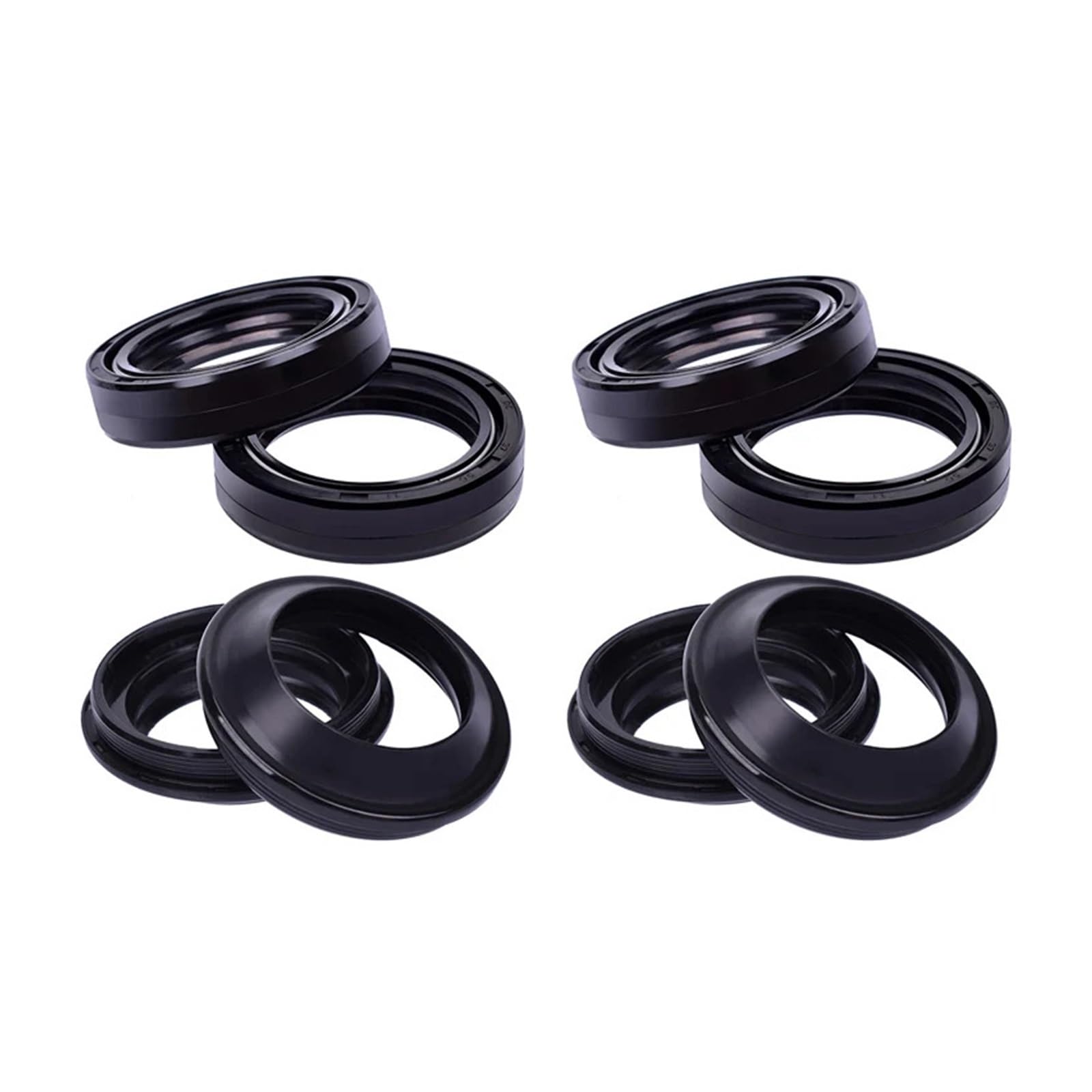 ZJPJMXNN 37x50x11 37 50 Gabelaufhängung Öldichtung 37 50 Staubschutz for GPZ750 ZX1100 GPZ1100 for GW250 Inazuma GW250(4xOil Seal 4xcover) von ZJPJMXNN