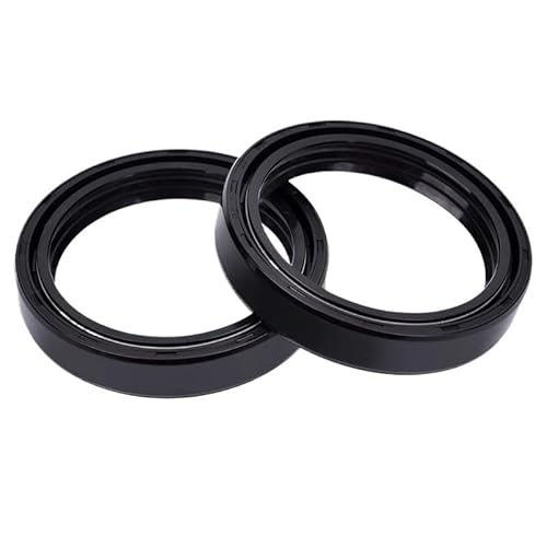 ZJPJMXNN 45x57x11 Gabelöldichtung 45 57 Staubschutzlippe for CRF1000 Africa Twin CRF 1000 ST1300 Pan European ST 1300 Valkyrie 1800(2pcs Oil Seal) von ZJPJMXNN