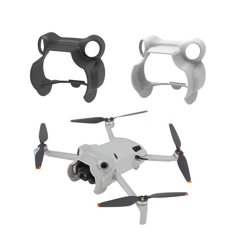 ZJRXM Gegenlichtblende für DJI Mini 4 Pro Drone, Objektivkappe Hood Caps Schutz Schutzhülle für DJI Mini 4 Pro Drone Zubehör (Grau) von ZJRXM