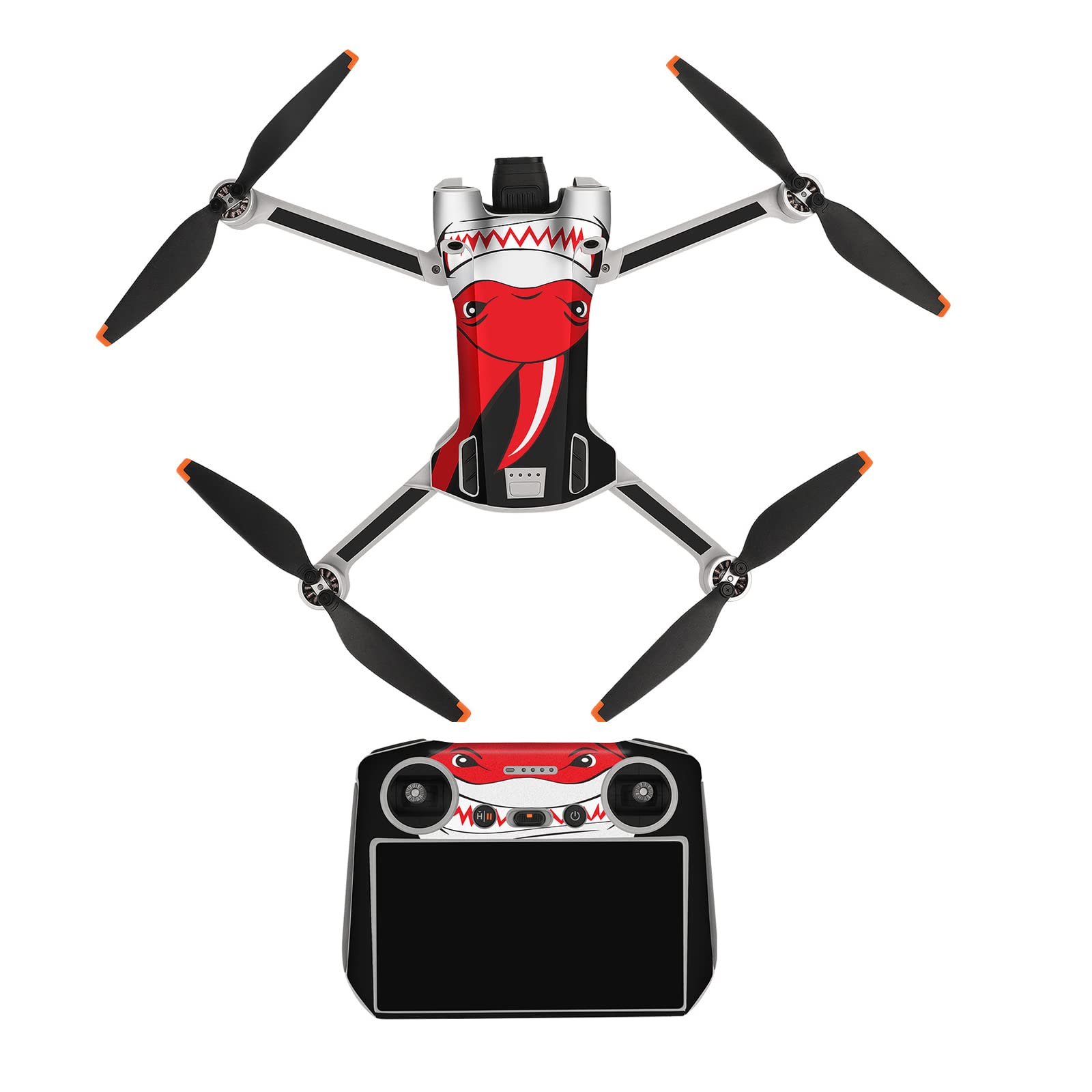 ZJRXM Schutzfolie Aufkleber für DJI Mini 3 Pro Zubehör, DIY wasserdicht Kratzfest Schutz Skin Aufkleber Protector Kit für DJI Mini 3 Pro (B) von ZJRXM