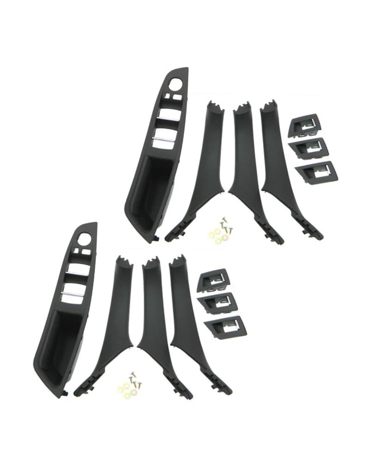 Auto Türgriff Für 5 Für Serie Für F10 Für F11 520 525 Schwarz 2 Set RHD Auto Innen Tür Griff Innere Tür Panel Pull Trim Abdeckung Auto Ersatz Türgriff Innen von ZJSSJZ