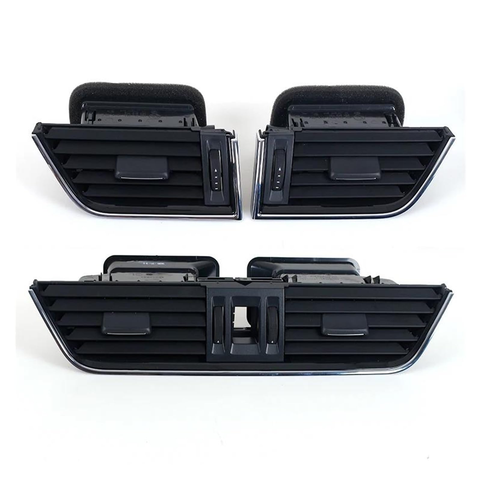 ZJSSJZ Lüftungsgitter Für Skoda Für Octavia 2015 2016 2017-2022 Dashboard Links Rechts Zentrale Hinten Air Outlet Vent 5ED820951 5ED819701 5ED819203 Steckdose Autoklimaanlage (Size : 3 PCS) von ZJSSJZ