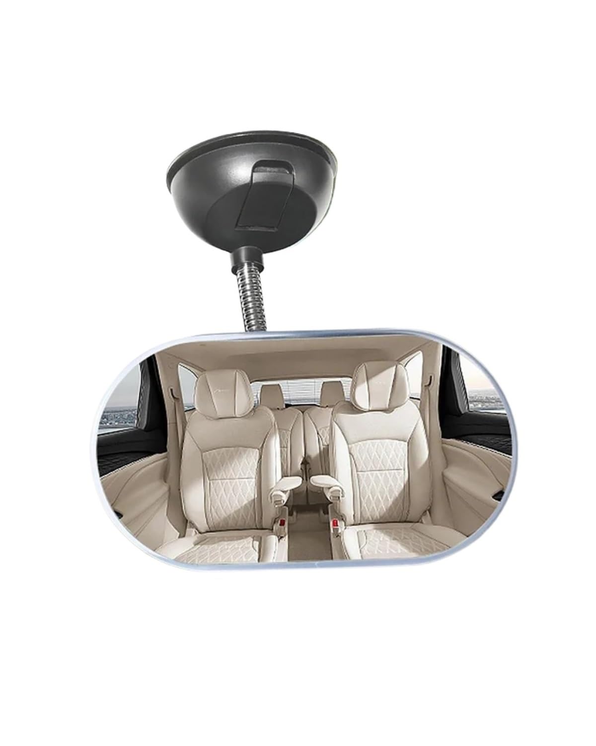 Weitwinkel Rückspiegel Auto-Rückspiegel Weitwinkel-Babyspiegel 360 Grad drehbar verstellbarer Innenrückspiegel Auto Innenspiegel Rückansicht von ZJSSJZ