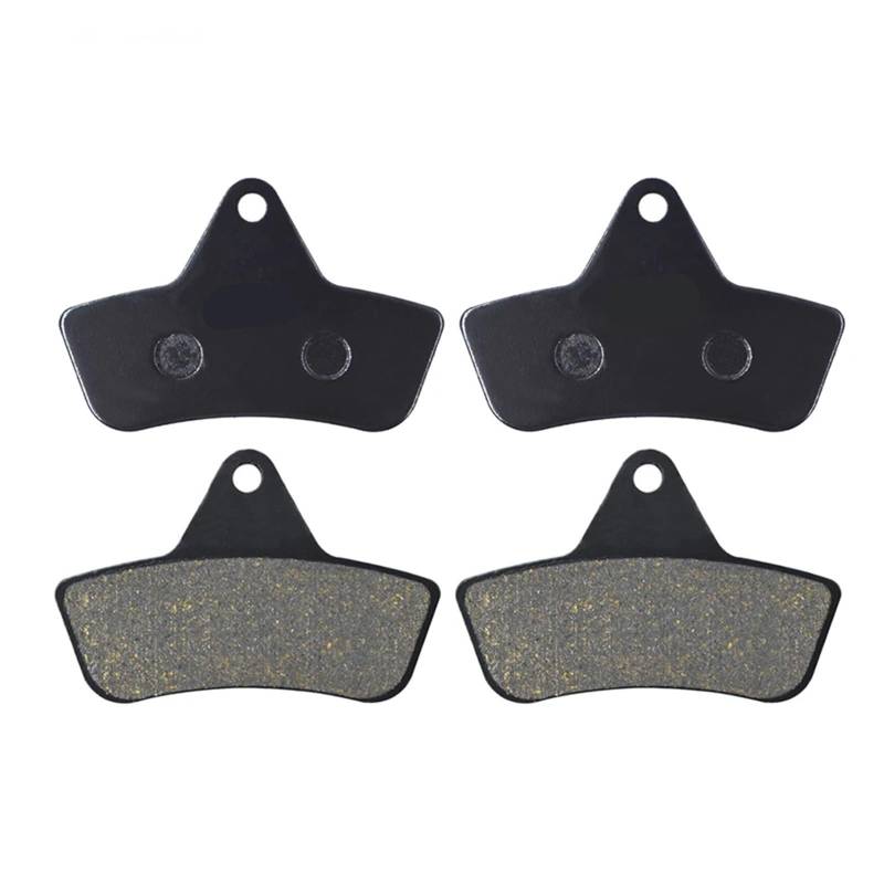 Motorrad-Bremsbeläge for MA.SS/EY FERGUSON ATV MF 250 MF300 MF400 MF500 MF 250 300 400 500 2WD 4WD 2004(2 Pairs) von ZJUQJAPQ