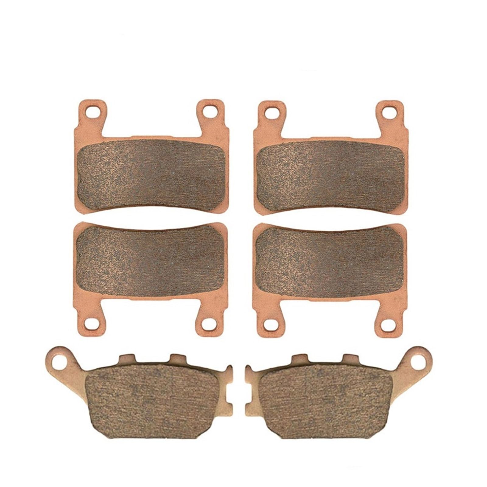 Motorrad-Bremsbeläge vorne und hinten for CB1300 Super Four 2003–2009, gesinterte Bremsscheiben-Pad-Set von ZJUQJAPQ