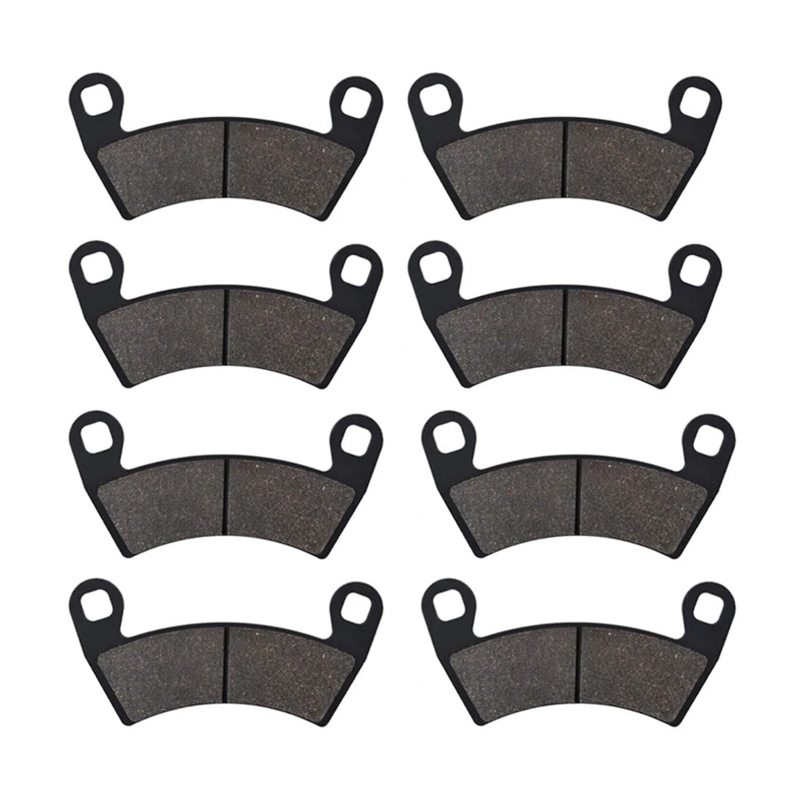 Motorradteile Vorne Hinten Bremsbeläge for PO,LA.RIS Ranger 700 800 Crew Ranger Crew 800 900 RZR XP4 900 RZR XP 1000 FA452(4 pair) von ZJUQJAPQ