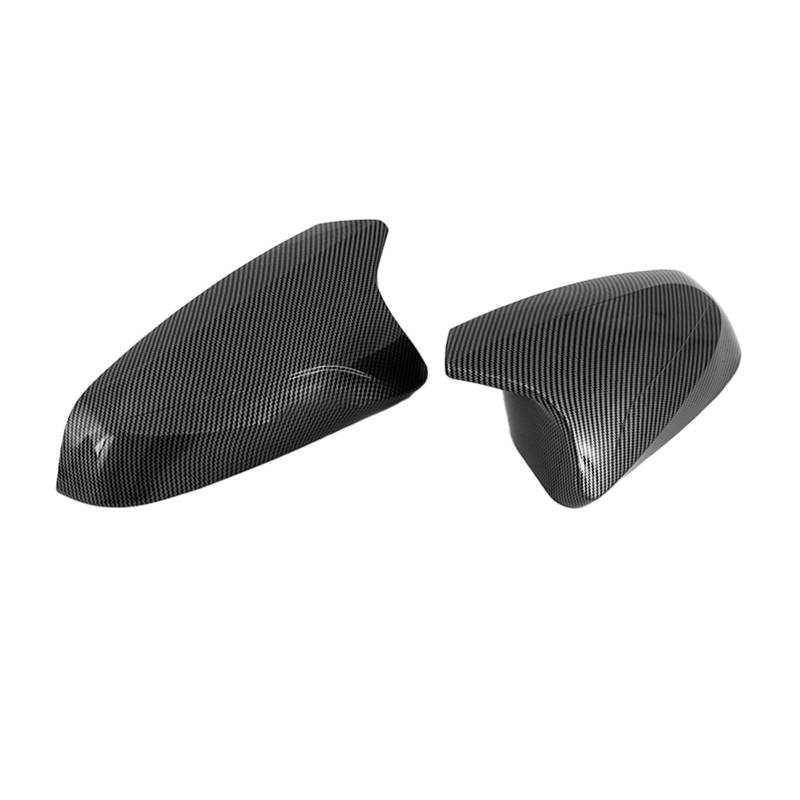 Außenspiegel Kappe Für Lexus Für NX Für RX 2015 2016 2017 2018 2019 2020 2021 2022 2023 2024 Carbon Fiber Black Ox Horn Rückspiegel Abdeckkappe Spiegelabdeckung(Carbon Black Pair) von ZJYZYQ