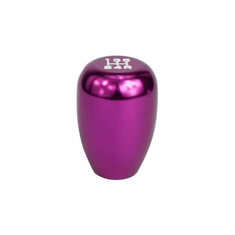 Auto Schaltknauf Universal Racing 5-Gang-Auto-Schaltknauf Für Schaltgetriebe Aluminiumlegierung Automatischer Ganghebel TT100235 Schaltgetriebe(Purple) von ZJYZYQ