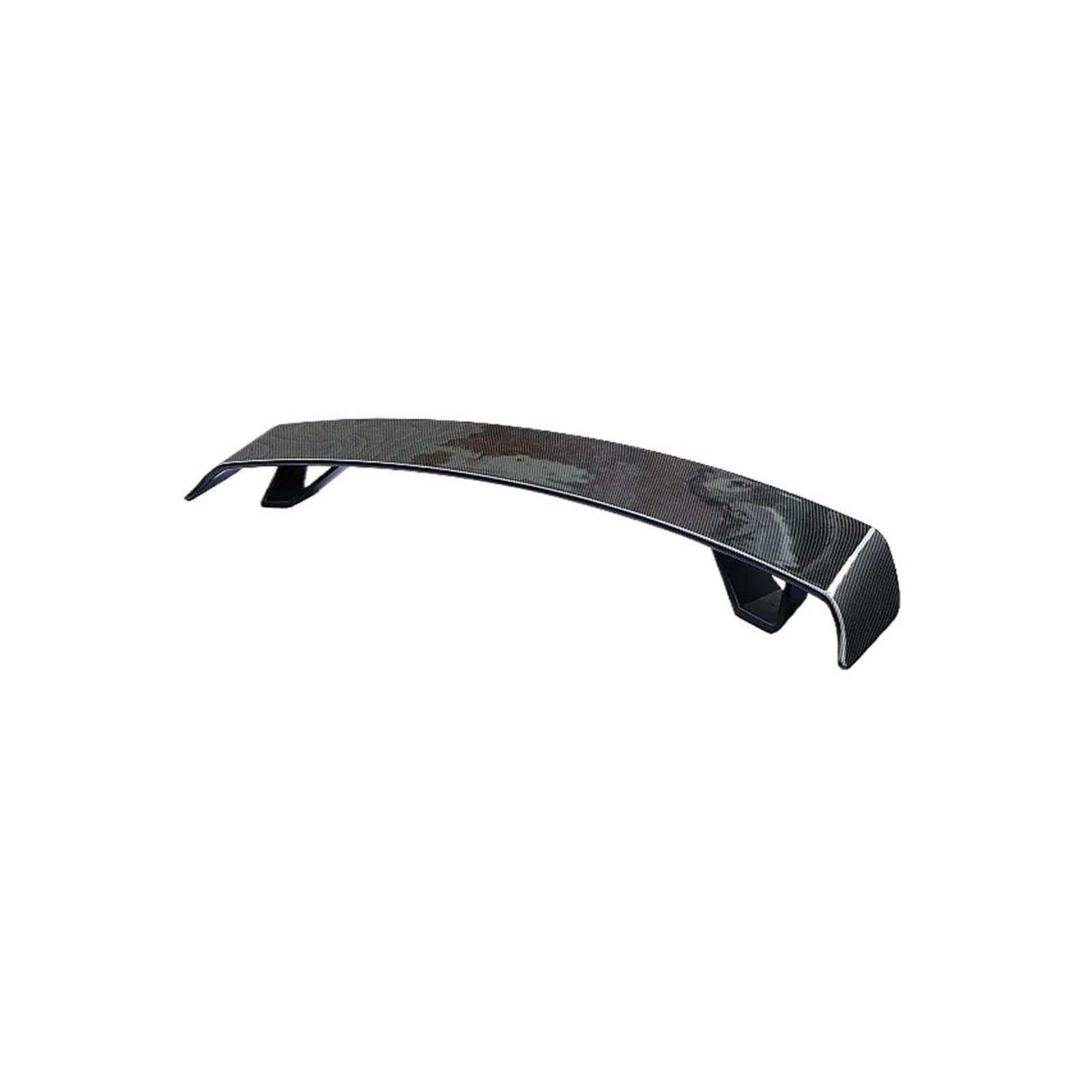 Auto Spoiler 133CM Limousine Universal Heckklappe Auto Spoiler Flügel Für F10 Für F30 Für E36 Für E46 Für E60 Zubehör Auto Spoiler Wing(Carbon Printing) von ZJYZYQ